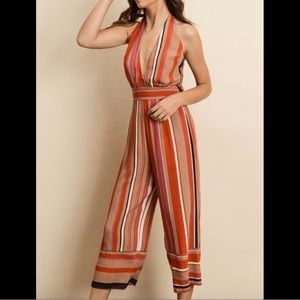 NWT Dress Forum Halter Jumpsuit